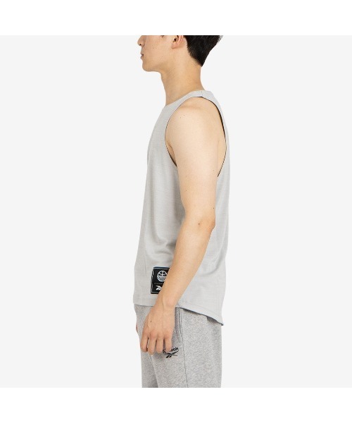 Reebok（リーボック）の「バスケットボール タンクトップ / BB HALF COURT TANK（タンクトップ・メンズ・ブラック/グリーン/ライトグレー・MEDIUM/SMALL/X-LARGE/LARGE）」の14枚目の写真