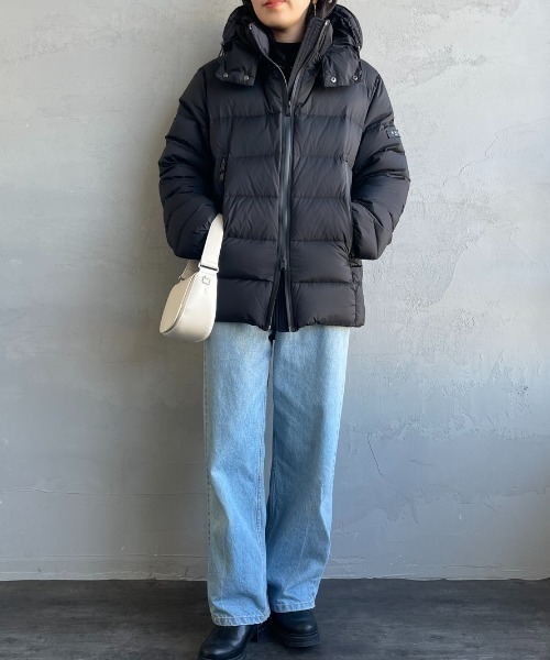 TATRAS（タトラス）の「[TATRAS/タトラス] BORBORE フードダウンジャケット（ダウンジャケット/コート・レディース・ブラック・3/2）」の3枚目の写真