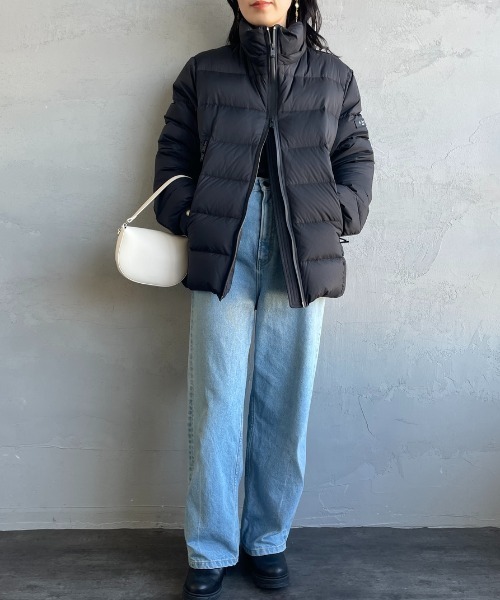 TATRAS（タトラス）の「[TATRAS/タトラス] BORBORE フードダウンジャケット（ダウンジャケット/コート・レディース・ブラック・3/2）」の4枚目の写真