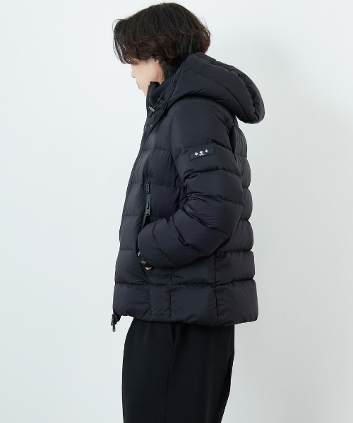 TATRAS タトラス ボルボレ ダウンジャケット フード ブラック L TATRAS/タトラス] BORBORE フードダウンジャケット（ダウンジャケット