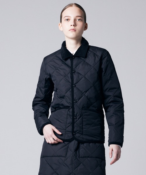 TAION(タイオン)】〈ユニセックス〉シティ パイピングカラー ダウン