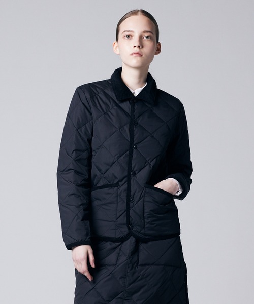 TAION(タイオン)】〈ユニセックス〉シティ パイピングカラー ダウン