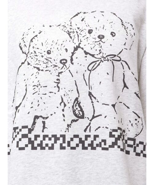 merry jenny（メリージェニー）の「Nounou Bearスウェット（スウェット・レディース・ボルドー/ライトグレー/ベージュ/チャコールグレー・FREE）」の15枚目の写真