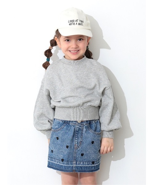 セール】ハート刺繍デニムミニスカート（スカート）｜Ocean&Ground