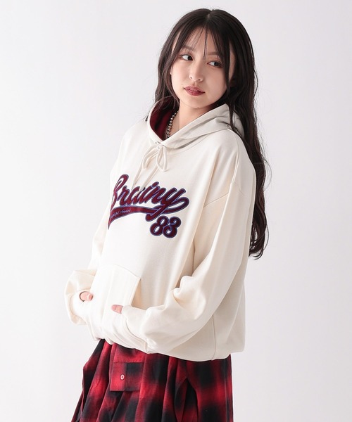 repipi armario（レピピ アルマリオ）の「ハイショクルーズフーディ（パーカー・キッズ・アイボリー/ベージュ/スミクロ/グレー/ブラック・LARGE/MEDIUM/SMALL）」の6枚目の写真