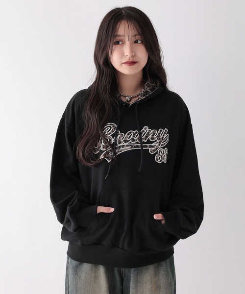 repipi armario（レピピ アルマリオ）の「ハイショクルーズフーディ（パーカー・キッズ・アイボリー/ベージュ/スミクロ/グレー/ブラック・LARGE/MEDIUM/SMALL）」の10枚目の写真