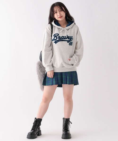 repipi armario（レピピ アルマリオ）の「ハイショクルーズフーディ（パーカー・キッズ・アイボリー/ベージュ/スミクロ/グレー/ブラック・LARGE/MEDIUM/SMALL）」の11枚目の写真