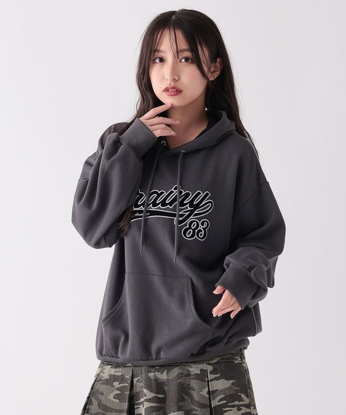 repipi armario（レピピ アルマリオ）の「ハイショクルーズフーディ（パーカー・キッズ・アイボリー/ベージュ/スミクロ/グレー/ブラック・LARGE/MEDIUM/SMALL）」の15枚目の写真