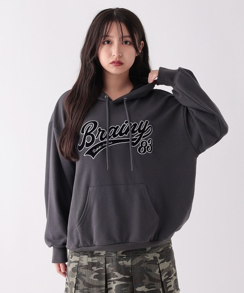 repipi armario（レピピ アルマリオ）の「ハイショクルーズフーディ（パーカー・キッズ・アイボリー/ベージュ/スミクロ/グレー/ブラック・LARGE/MEDIUM/SMALL）」の16枚目の写真