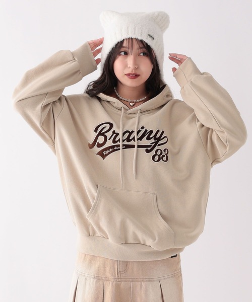 repipi armario（レピピ アルマリオ）の「ハイショクルーズフーディ（パーカー・キッズ・アイボリー/ベージュ/スミクロ/グレー/ブラック・LARGE/MEDIUM/SMALL）」の19枚目の写真