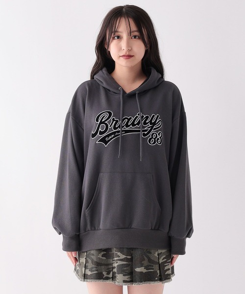 repipi armario（レピピ アルマリオ）の「ハイショクルーズフーディ（パーカー・キッズ・アイボリー/ベージュ/スミクロ/グレー/ブラック・LARGE/MEDIUM/SMALL）」の20枚目の写真