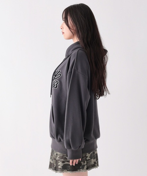 repipi armario（レピピ アルマリオ）の「ハイショクルーズフーディ（パーカー・キッズ・アイボリー/ベージュ/スミクロ/グレー/ブラック・LARGE/MEDIUM/SMALL）」の21枚目の写真