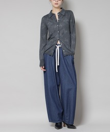 NANO universe | ドロストデニムパンツ(セットアップ可)(デニムパンツ)