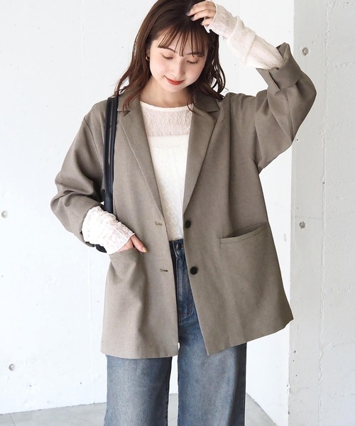 tiptop（ティップトップ）の「パッチワークレースロンT（Tシャツ/カットソー・レディース・ブラック/アイボリー・FREE）」の17枚目の写真