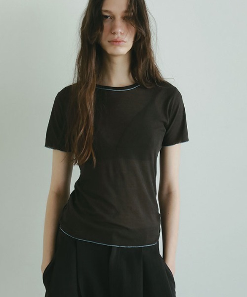 カラーメローシアーTee（Tシャツ/カットソー）｜ETRE TOKYO（エトレ