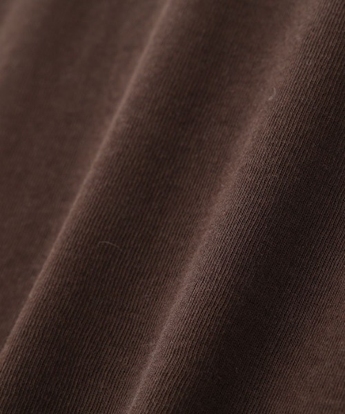 ETRE TOKYO（エトレトウキョウ）の「カラーメローシアーTee（Tシャツ/カットソー・レディース・ブラウン/ホワイト/ベージュ・FREE）」の21枚目の写真