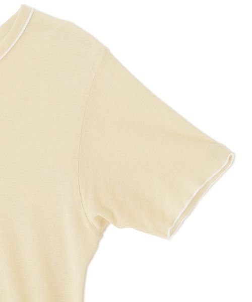 タグ付き新品　完売色！エトレトウキョウ　カラーメローシアーteeブラウン茶 タグ付き新品 完売色！エトレトウキョウ カラーメローシアーtee