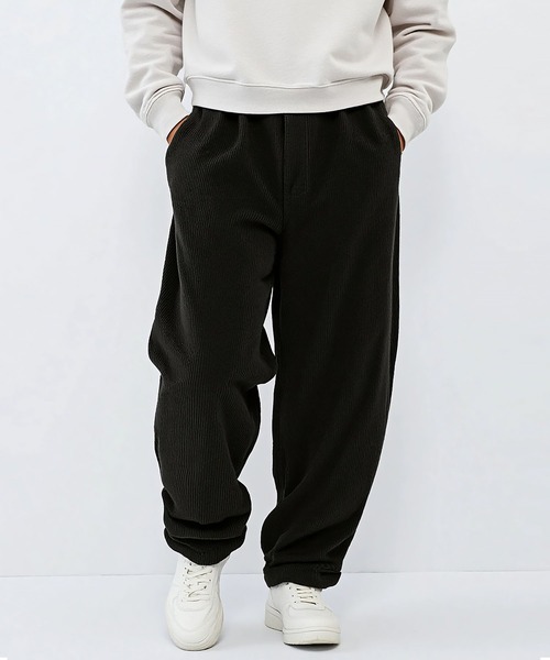 RED KAP(レッドキャップ)の「REDKAP/レッドキャップ バルーンコーデュロイパンツ アメカジ ロングパンツ ワイドパンツ ボトムス(その他パンツ・メンズ・ブラウン/カーキ/ブラック/ベージュ・M/L/XL)」の10枚目の写真