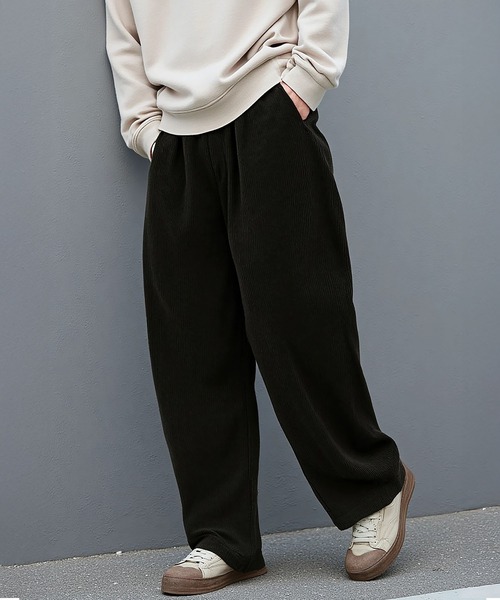 RED KAP(レッドキャップ)の「REDKAP/レッドキャップ バルーンコーデュロイパンツ アメカジ ロングパンツ ワイドパンツ ボトムス(その他パンツ・メンズ・ブラウン/カーキ/ブラック/ベージュ・M/L/XL)」の5枚目の写真