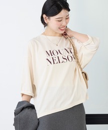 MICA&DEAL | "MOUNT NELSON"ロゴ5分袖Tシャツ(Tシャツ/カットソー)