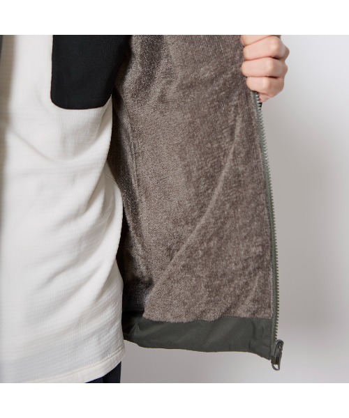 Foxfire（フォックスファイヤー）の「オクタアドバンスジャケット（ナイロンジャケット・メンズ・オリーブ/ブラック/サンドグレー・XL/L/M/S/WOMENS L/WOMENS M）」の7枚目の写真