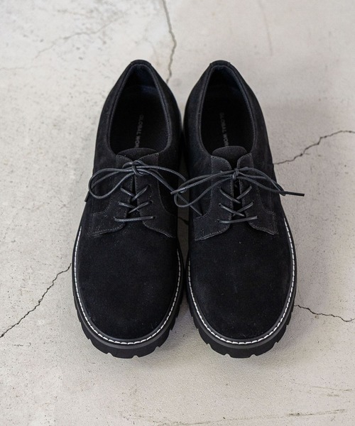 日本製 レザーシューズ サスペンション ブラック　メイドインGMジャパン 日本製 レザーシューズ サスペンション ブラック メイドインGMジャパン