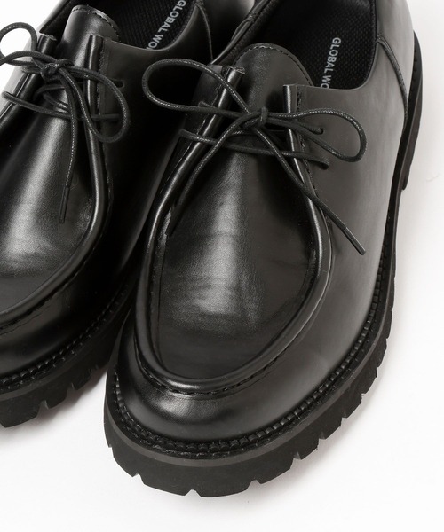 GLOBAL WORK（グローバルワーク）の「らくっション撥水レザーシューズ/572273（その他シューズ・メンズ・ブラック系その他/ブラック/その他/ブラック系その他2・LARGE/SMALL/MEDIUM）」の18枚目の写真
