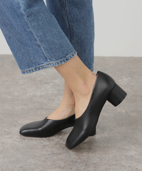 PELLICO SQ HEEL パンプス　ブラック PELLICO パンプス PELLICO/ペリーコ スクエアトゥヒール