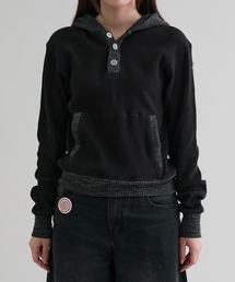 epnok(GvmbN)́yEPNKzWaffle henry neck hoodie / btw[lbNt[fB(p[J[)