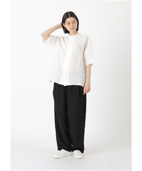 Plantation(プランテーション)の「リネンレーヨン / パンツ / (O)(その他パンツ・レディース・ブラック/ピンク・M size/X-LARGE)」の4枚目の写真