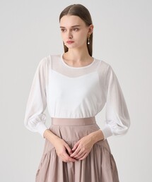 ANAYI｜アナイのニット/セーター（ホワイト/白色系・ウォッシャブル