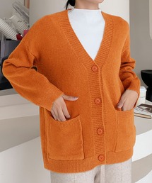 カーディガン/ボレロ（オレンジ/橙色系）ファッション通販