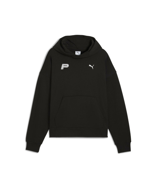 PUMA(プーマ)の「PUMA プーマ ユニセックス フューチャー プーマ アーカイブ グラフィック(パーカー・メンズ・ブラック×ホワイト/ホワイト×ブルー・LARGE/XX-LARGE/SMALL/MEDIUM/X-LARGE)」の17枚目の写真