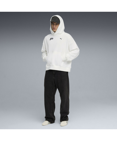 PUMA(プーマ)の「PUMA プーマ ユニセックス フューチャー プーマ アーカイブ グラフィック(パーカー・メンズ・ブラック×ホワイト/ホワイト×ブルー・LARGE/XX-LARGE/SMALL/MEDIUM/X-LARGE)」の20枚目の写真