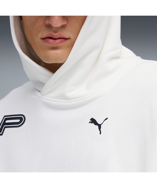 PUMA(プーマ)の「PUMA プーマ ユニセックス フューチャー プーマ アーカイブ グラフィック(パーカー・メンズ・ブラック×ホワイト/ホワイト×ブルー・LARGE/XX-LARGE/SMALL/MEDIUM/X-LARGE)」の6枚目の写真