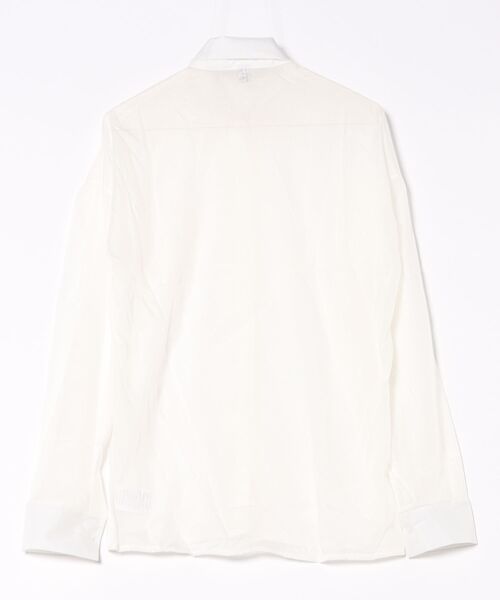 STYLEBLOCK(スタイルブロック)の「シアーシャツ(シャツ/ブラウス・レディース・ベージュ系その他/ホワイト・M/XL)」の3枚目の写真