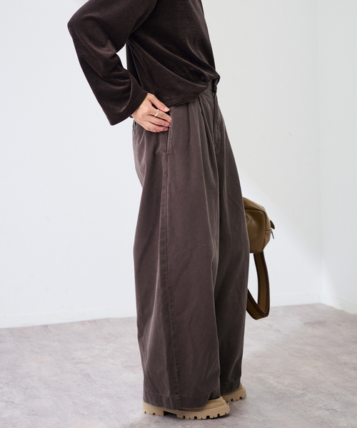 CHINO SLOUCHY パンツ（チノパンツ）｜FRAMeWORK（フレームワーク）の