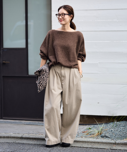 セール】CHINO SLOUCHY パンツ（チノパンツ）｜FRAMeWORK（フレーム