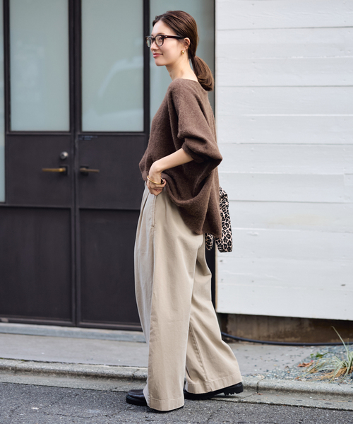 CHINO SLOUCHY パンツ（チノパンツ）｜FRAMeWORK（フレーム
