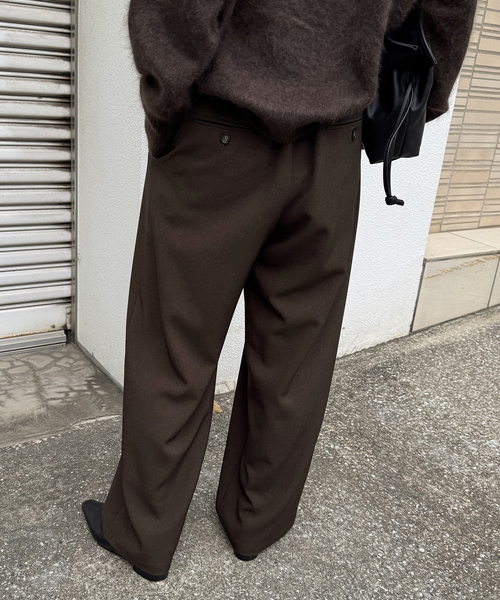 追加》ウールライクストレッチワイドパンツ（その他パンツ）｜JOURNAL