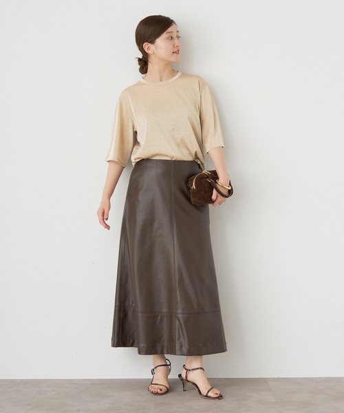 IENA ラメTシャツ　新品　2025AW ラメ Tシャツ（Tシャツ／カットソー）｜IENA（イエナ）の通販