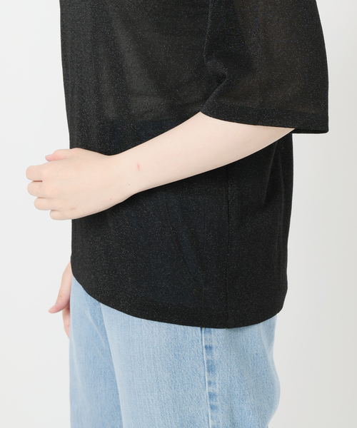 追加》ラメ Tシャツ（Tシャツ/カットソー）｜IENA（イエナ）の