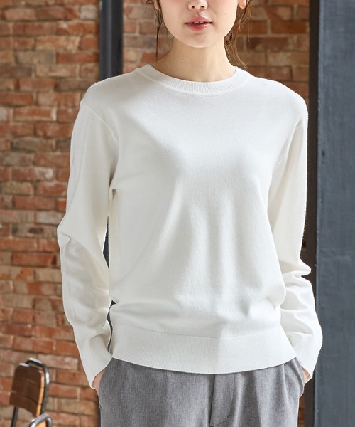 クルーネックニット（ニット/セーター）｜Honeys（ハニーズ）の