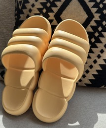 ARCADE（アーケード）の「可愛いもこもこデザイン/パステルカラー サンダル スリッパ（ルームシューズ/スリッパ）」