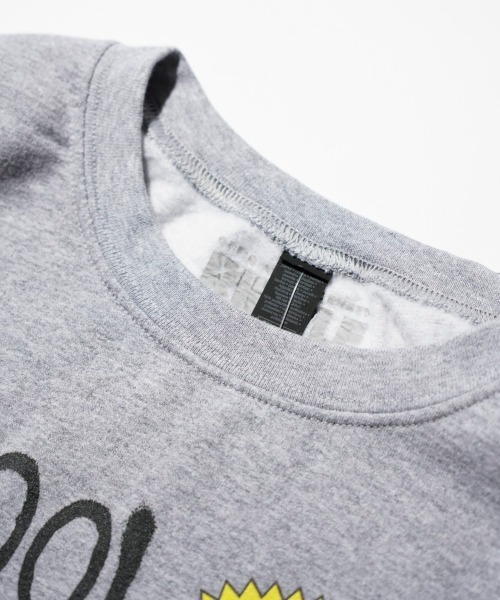 THRIFTY LOOK（スリフティールック）の「THRIFTY LOOK / スリフティールック THRIFTY "MTV BABH" CREW SWEAT ユーズド加工 ビーバス バットヘッド MTV キャラクター クルーネックスウェット（スウェット・メンズ・ホワイト/グレー・LARGE/XX-LARGE/X-LARGE）」の6枚目の写真