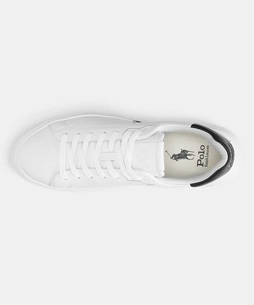 POLO RALPH LAUREN(ポロ ラルフ ローレン)の「ポロ ラルフ ローレン RLITE COURT ライト コート スニーカー(スニーカー・メンズ・ホワイト×グリーン/ホワイト×ネイビー・80/85/90/95/100/75)」の4枚目の写真