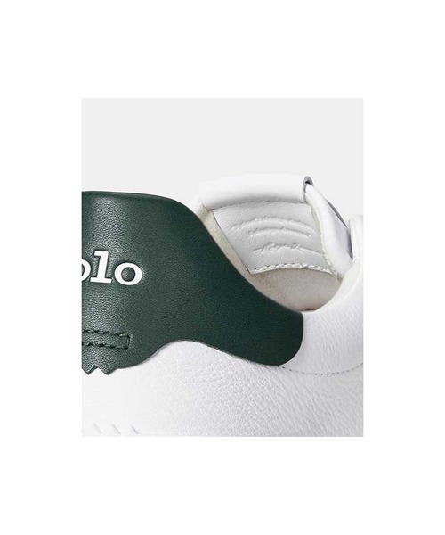 POLO RALPH LAUREN(ポロ ラルフ ローレン)の「ポロ ラルフ ローレン RLITE COURT ライト コート スニーカー(スニーカー・メンズ・ホワイト×グリーン/ホワイト×ネイビー・80/85/90/95/100/75)」の6枚目の写真