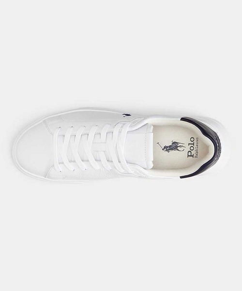POLO RALPH LAUREN(ポロ ラルフ ローレン)の「ポロ ラルフ ローレン RLITE COURT ライト コート スニーカー(スニーカー・メンズ・ホワイト×グリーン/ホワイト×ネイビー・80/85/90/95/100/75)」の9枚目の写真