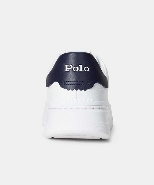 POLO RALPH LAUREN(ポロ ラルフ ローレン)の「ポロ ラルフ ローレン RLITE COURT ライト コート スニーカー(スニーカー・メンズ・ホワイト×グリーン/ホワイト×ネイビー・80/85/90/95/100/75)」の10枚目の写真