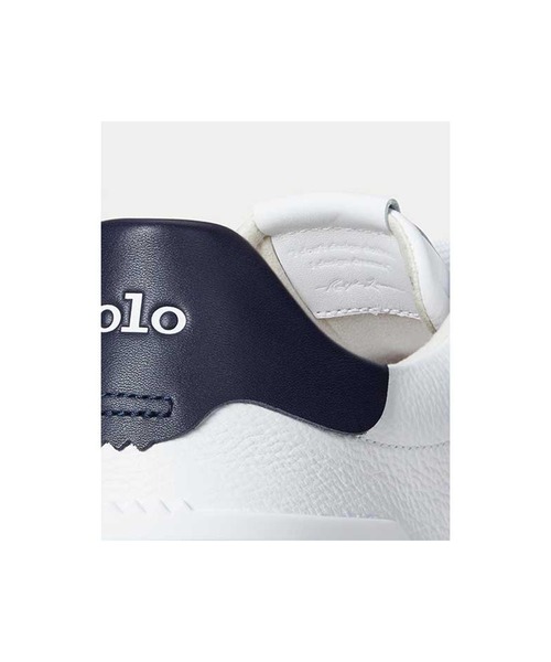 POLO RALPH LAUREN(ポロ ラルフ ローレン)の「ポロ ラルフ ローレン RLITE COURT ライト コート スニーカー(スニーカー・メンズ・ホワイト×グリーン/ホワイト×ネイビー・80/85/90/95/100/75)」の11枚目の写真